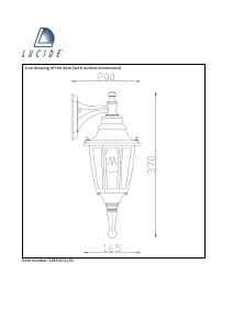 Руководство Lucide 11833/01/30 Tireno Светильник