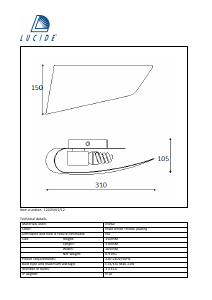 Manuál Lucide 12203/01/12 Ola Svítilna