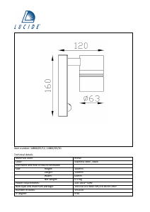 Hướng dẫn sử dụng Lucide 14866/05/12 Arne Đèn