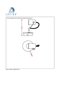 Mode d’emploi Lucide 16955/05/31 Samba Lampe