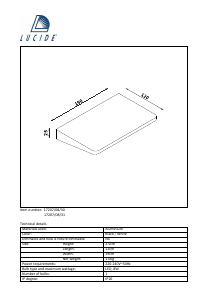 Manuale Lucide 17207/08/30 Boro Lampada