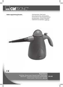Manual Clatronic DR 3535 Steam Cleaner