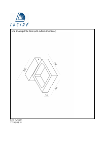 Посібник Lucide 17292/04/31 Ixx Лампа