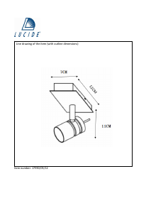 Mode d’emploi Lucide 17990/05/12 Twinny Lampe