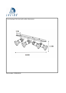 Hướng dẫn sử dụng Lucide 17990/20/12 Twinny Đèn