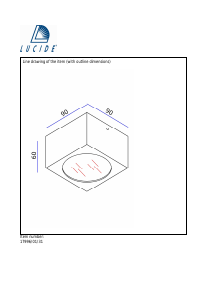 Manuale Lucide 17996/01/31 Lily Lampada