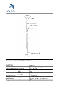 사용 설명서 Lucide 19792/24/03 Champion 램프