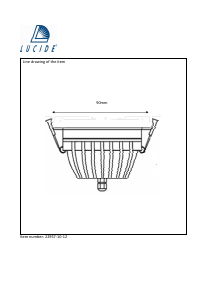 Hướng dẫn sử dụng Lucide 22957/10/12 Cimic Đèn