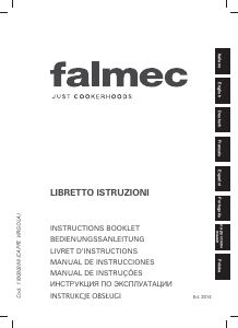 Manual de uso Falmec Virgola Campana extractora