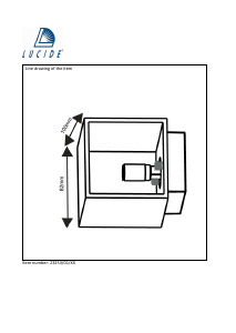 Руководство Lucide 23253/01/31 Xera Светильник