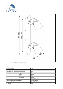 Hướng dẫn sử dụng Lucide 26956/10/31 Ride Đèn