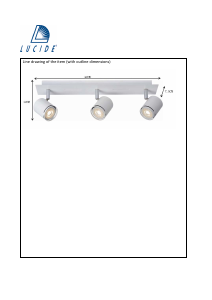 Brugsanvisning Lucide 26994/15/31 Rilou Lampe