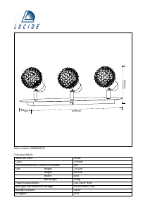 Hướng dẫn sử dụng Lucide 26999/09/11 Kyra Đèn