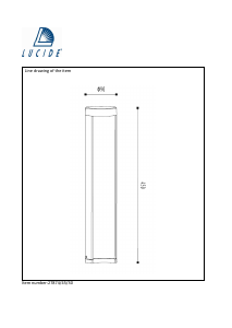 Mode d’emploi Lucide 27874/45/30 Combo Lampe