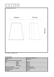 Hướng dẫn sử dụng Lucide 27890/01/65 Freo Đèn