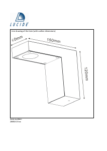 Hướng dẫn sử dụng Lucide 28850/23/30 Texas Đèn