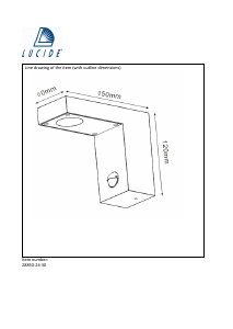 Руководство Lucide 28850/24/30 Texas Светильник