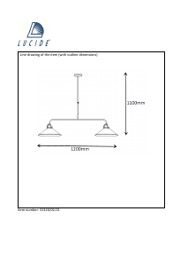 Руководство Lucide 31320/02/21 Berkley Светильник