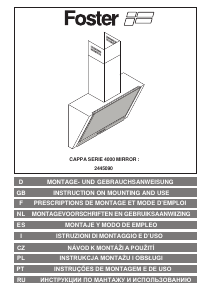 Mode d’emploi Foster S4000 Mirror Wing Hotte aspirante