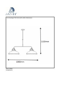 Manuale Lucide 31348/02/15 Hamois Lampada