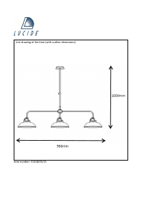 Mode d’emploi Lucide 31348/03/15 Hamois Lampe