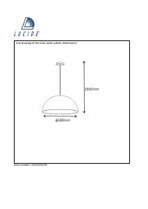 Hướng dẫn sử dụng Lucide 31410/50/30 Riva Đèn