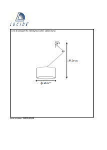 Hướng dẫn sử dụng Lucide 31459/45/31 Eleni Đèn