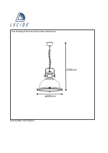 Instrukcja Lucide 31471/46/11 Old burdie Lampa