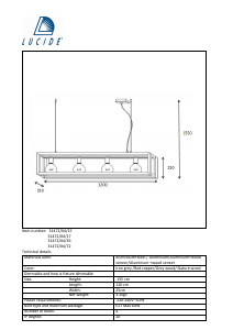 说明书 Lucide31472/04/72 Oris灯