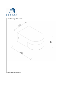 Bruksanvisning Lucide 33258/05/31 Mitrax Lampe