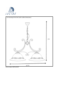 كتيب مصباح 34351/02/97 Calabre Lucide