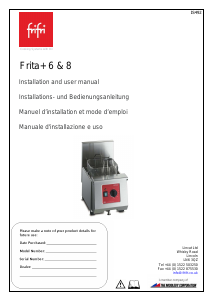 Manual Frifri Frita+ 8 Deep Fryer