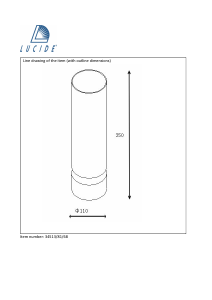 Manual Lucide 34513/81/68 Mandy Lampă