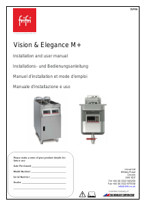 Manuale Frifri Vision Friggitrice