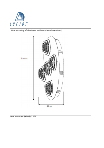 说明书 Lucide36105/25/11 Roba灯