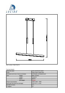 Hướng dẫn sử dụng Lucide 36417/30/72 Geena Đèn