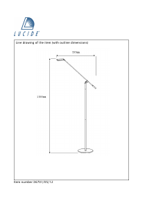 说明书 Lucide36701/05/12 Stratos灯