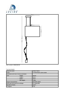 Kasutusjuhend Lucide 40402/36/30 Saxen Lamp