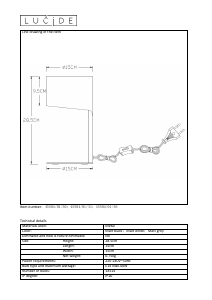 Mode d’emploi Lucide 45504/01/31 Knulle Lampe