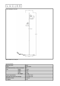 Hướng dẫn sử dụng Lucide 45773/02/97 Damian Đèn