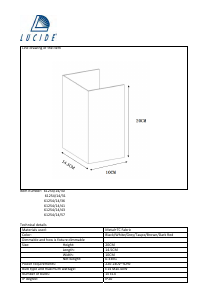 Manual Lucide 61254/14/30 Coral Candeeiro