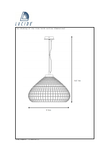 Hướng dẫn sử dụng Lucide 71360/50/17 Moino Đèn