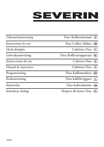 Handleiding Severin KA 5801 Koffiezetapparaat