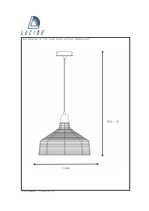 Brugsanvisning Lucide 71362/35/17 Moino Lampe