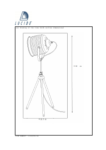 Manuale Lucide 71535/01/31 Studio Lampada