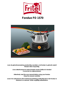 Manual Fritel FO 1570 Fondue