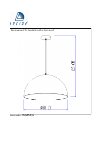 Hướng dẫn sử dụng Lucide 76363/50/36 Mattie Đèn