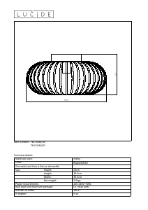 Kasutusjuhend Lucide 78174/40/31 Manuela Lamp