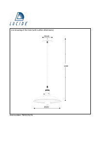 Instrukcja Lucide 78310/32/31 Bistro Lampa