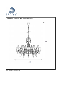 Manual Lucide 78351/05/30 Arabesque Lampă